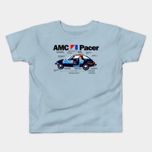 AMC PACER - advert Kids T-Shirt